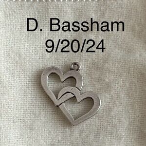 James Avery RETIRED Cupid Hearts charm